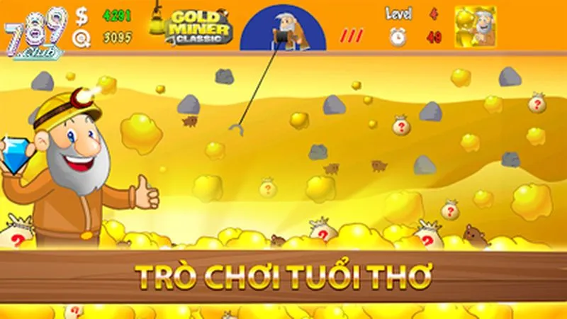 Khám phá cách chơi game đào vàng tuổi thơ