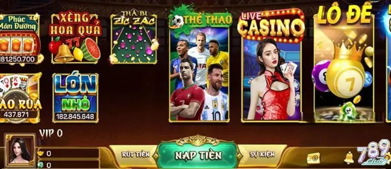 Tổng quan game Thả bi zic zac 789club
